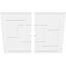 Ekena Millwork Knox Architectural Grde PVC Contemporary Ceiling Medallion, Two Piece, 36"OD x 3"ID x 12 1/2"C x 1"P CMP36KX2-03000 - alternate 4